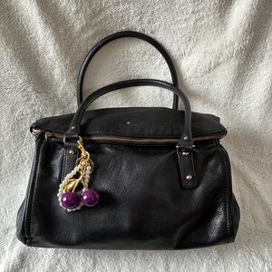♠️ Kate Spade Cobble Hill Black Leather Leslie Tote Bag